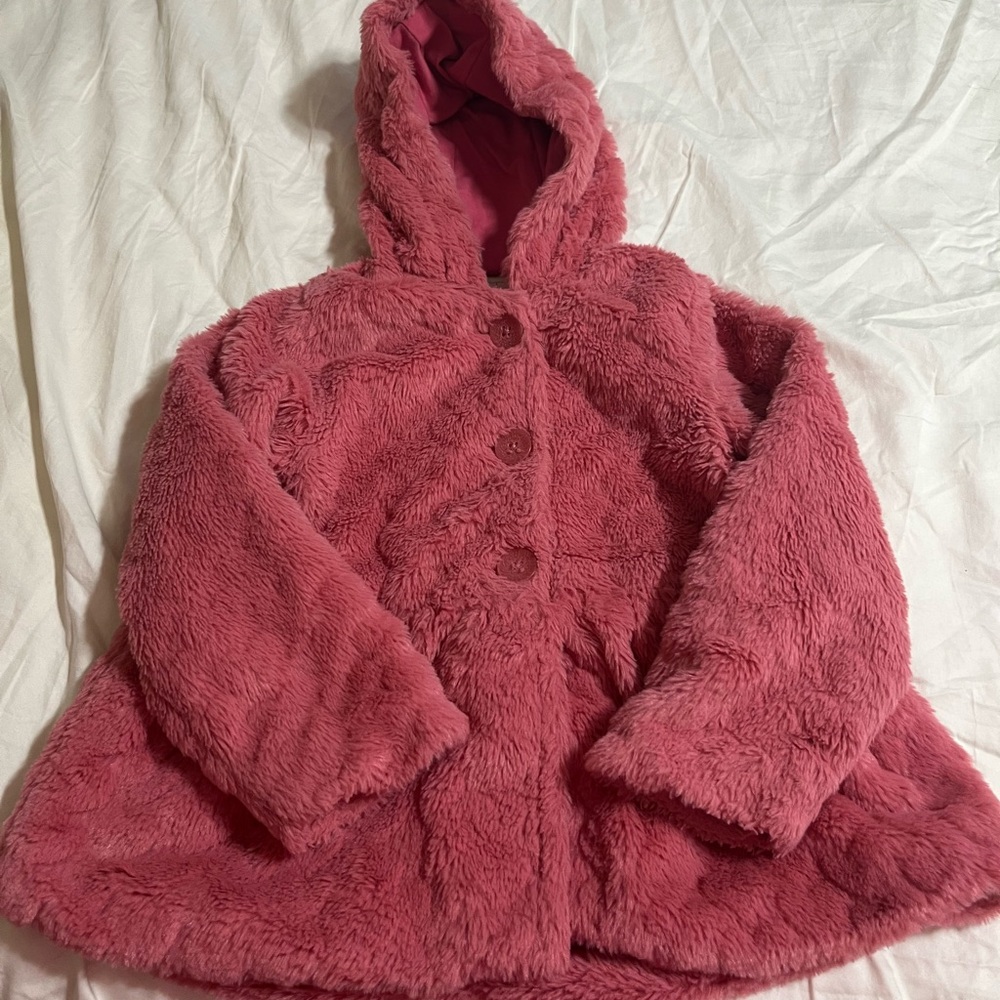 Cozy Pink Kids Jacket 4T